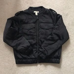 H&M SILKY BOMBER